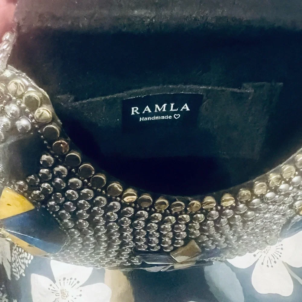 RAMLA handbag Handmade - Picture 3 of 7
